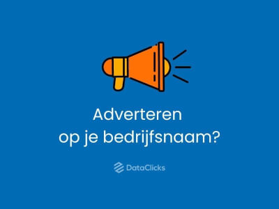 adverteren op je bedrijfsnaamdataclicks